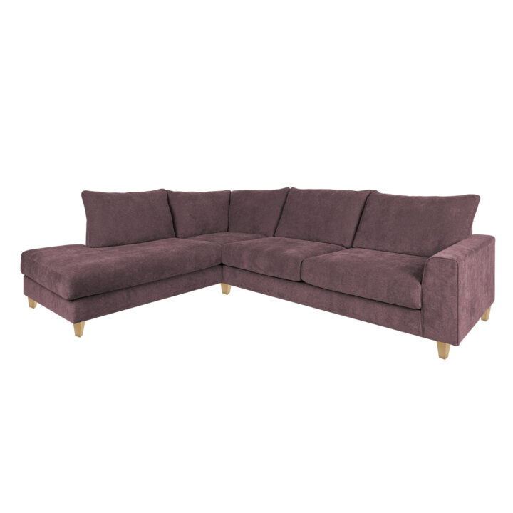 Nurgadiivan LAYLA VN 265x94x208xH90cm, hallikasroosa Diivanid