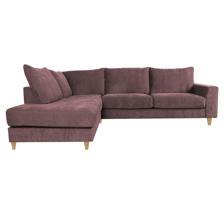 Nurgadiivan LAYLA VN 265x94x208xH90cm, hallikasroosa Diivanid