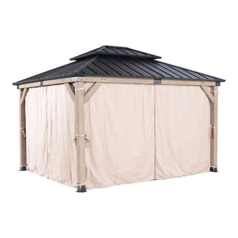 Külgkardinad varikatusele CEDAR 3x4m Varikatused ja aiatelgid