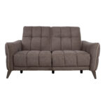 Diivan CATHY 2-kohaline elektriline recliner 162x100xH100cm, helepruun Diivanid Diivanid