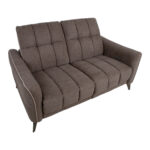 Diivan CATHY 2-kohaline elektriline recliner 162x100xH100cm, helepruun Diivanid Diivanid
