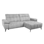Nurgadiivan LUZERN PN elektriline recliner 264×87/160xH85cm, helehall Diivanid Diivanid