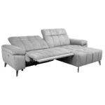 Nurgadiivan LUZERN PN elektriline recliner 264×87/160xH85cm, helehall Diivanid Diivanid