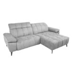 Nurgadiivan LUZERN PN elektriline recliner 264×87/160xH85cm, helehall Diivanid Diivanid