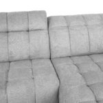 Nurgadiivan LUZERN PN elektriline recliner 264×87/160xH85cm, helehall Diivanid Diivanid