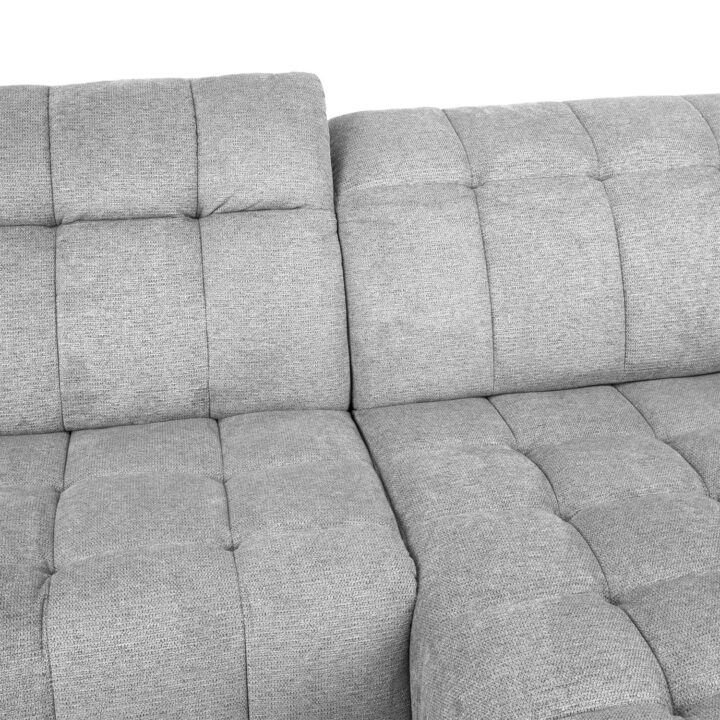 Nurgadiivan LUZERN PN elektriline recliner 264×87/160xH85cm, helehall Diivanid Diivanid