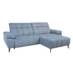 Nurgadiivan LUZERN PN elektriline recliner 264×87/160xH85cm, sinakashall Diivanid Diivanid