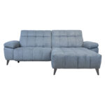 Nurgadiivan LUZERN PN elektriline recliner 264×87/160xH85cm, sinakashall Diivanid Diivanid