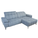 Nurgadiivan LUZERN PN elektriline recliner 264×87/160xH85cm, sinakashall Diivanid Diivanid