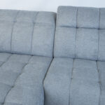 Nurgadiivan LUZERN VN elektriline recliner 264×160/87xH85cm, sinakashall Diivanid Diivanid
