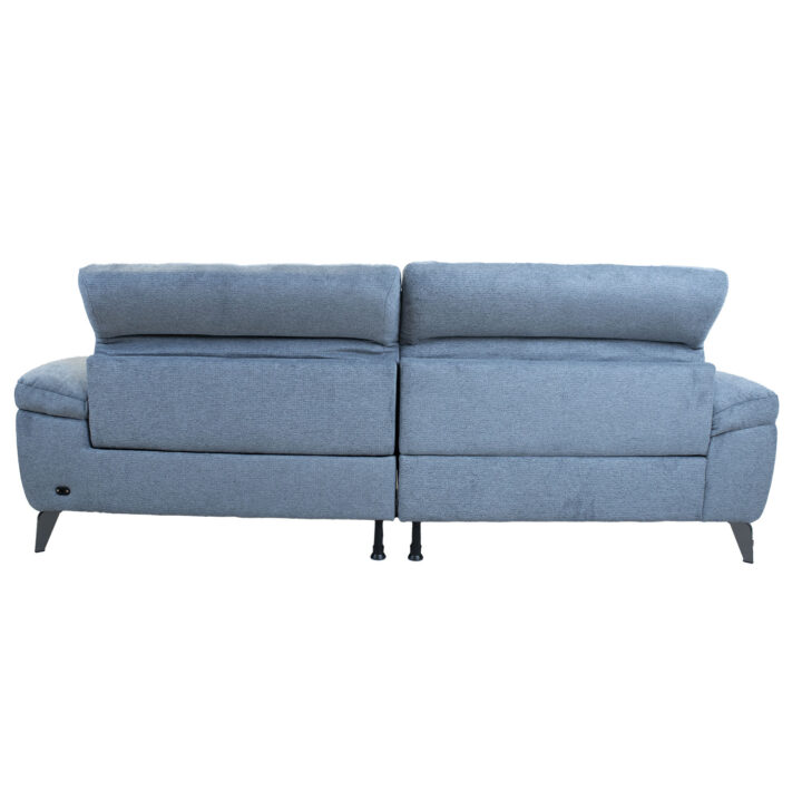 Nurgadiivan LUZERN VN elektriline recliner 264×160/87xH85cm, sinakashall Diivanid Diivanid