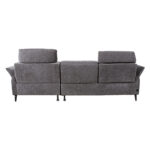 Nurgadiivan DAYTON PN, elektriline recliner  268×94/157xH100cm, tumehall Diivanid Diivanid