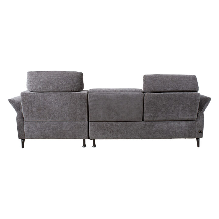Nurgadiivan DAYTON PN, elektriline recliner  268×94/157xH100cm, tumehall Diivanid Diivanid
