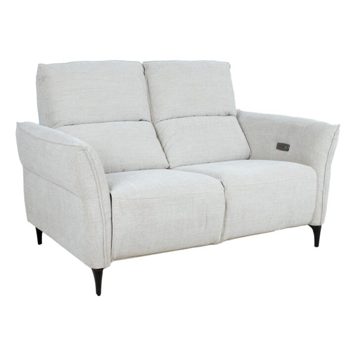 Diivan MIAMI 2-kohaline elektriline recliner 154x92xH99cm, helebeež Diivanid