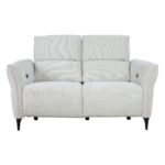 Diivan MIAMI 2-kohaline elektriline recliner 154x92xH99cm, helebeež Diivanid