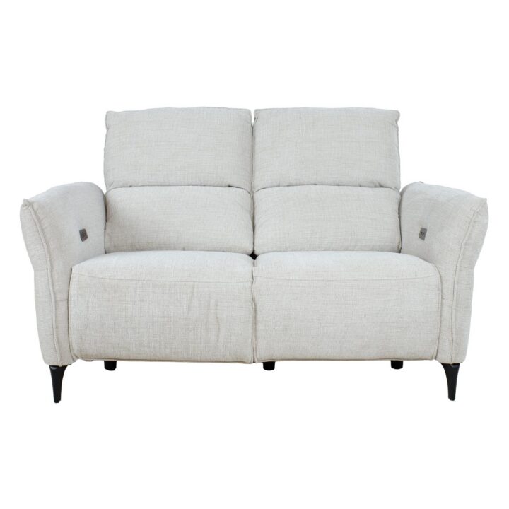 Diivan MIAMI 2-kohaline elektriline recliner 154x92xH99cm, helebeež Diivanid