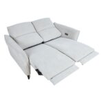 Diivan MIAMI 2-kohaline elektriline recliner 154x92xH99cm, helebeež Diivanid