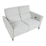 Diivan MIAMI 2-kohaline elektriline recliner 154x92xH99cm, helebeež Diivanid