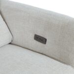 Diivan MIAMI 2-kohaline elektriline recliner 154x92xH99cm, helebeež Diivanid