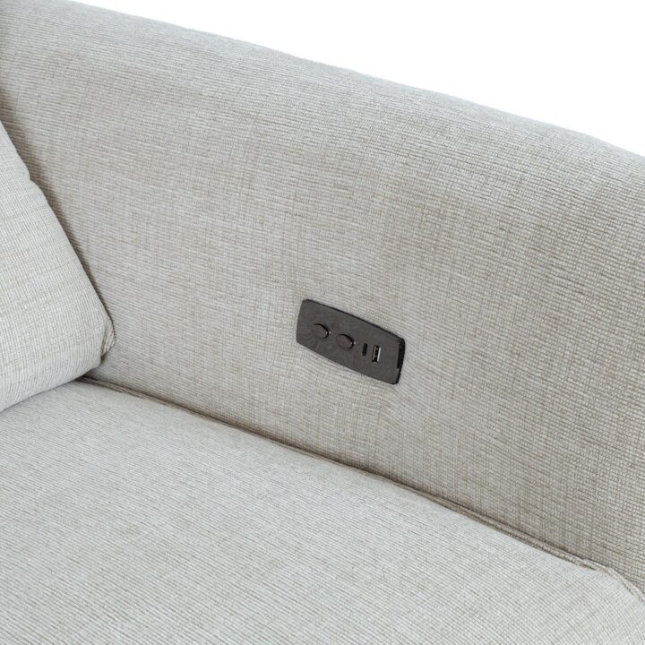 Diivan MIAMI 2-kohaline elektriline recliner 154x92xH99cm, helebeež Diivanid