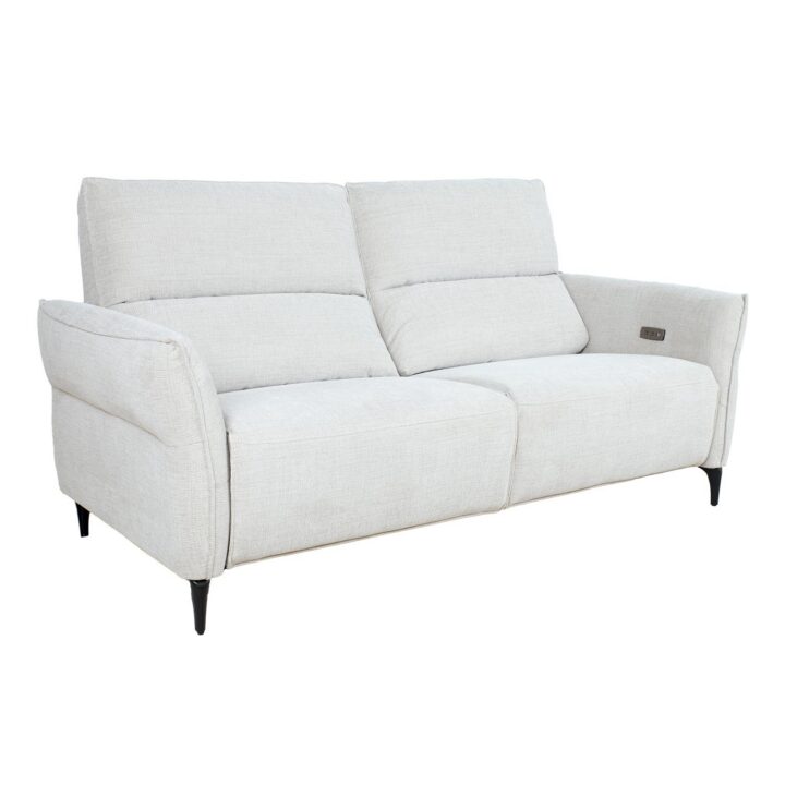 Diivan MIAMI 3-kohaline elektriline recliner 199x92xH99cm, helebeež Diivanid
