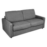 Diivanvoodi PROVO 2-kohaline 188x95xH94cm, tumehall Diivanid