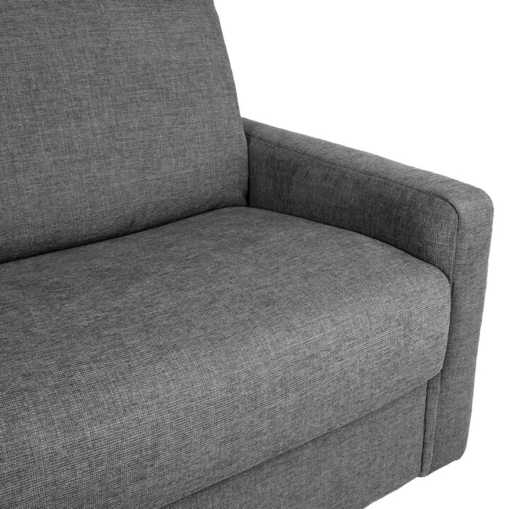 Diivanvoodi PROVO 2-kohaline 188x95xH94cm, tumehall Diivanid