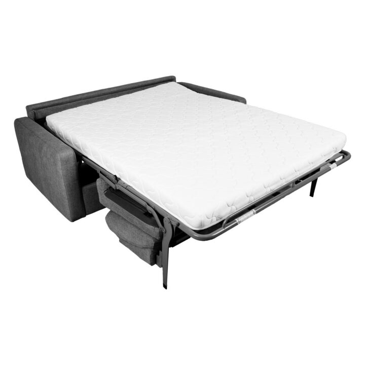Diivanvoodi PROVO 2-kohaline 188x95xH94cm, tumehall Diivanid