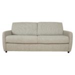 Diivanvoodi BRANDON 3-kohaline 203x97xH91cm, helebeež Diivanid