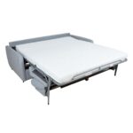 Diivanvoodi BRANDON 3-kohaline 203x97xH91cm, sinakashall melange Diivanid