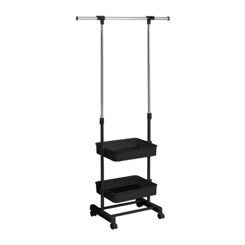 Stange FERGUS 47-77x29x92-165cm, must Esik ja Garderoob