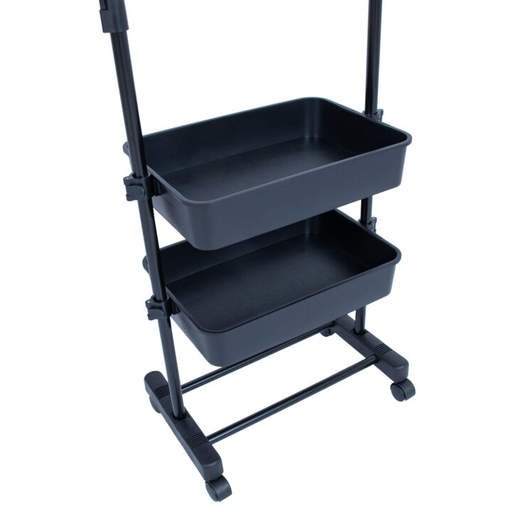 Stange FERGUS 47-77x29x92-165cm, must Esik ja Garderoob