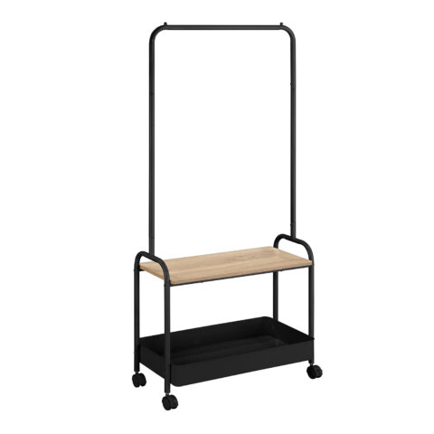 Stange FRASER 74x35xH165cm, must Esik ja Garderoob