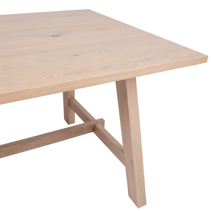 Söögilaud BERGEN 220x95xH75cm, hele tamm Söögilauad BERGEN