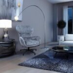 Tugitool KAROLINA hall Elutoamööbel