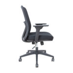 Töötool SEVERO 63x60xH94-103cm, must Arvutitoolid ja töötoolid