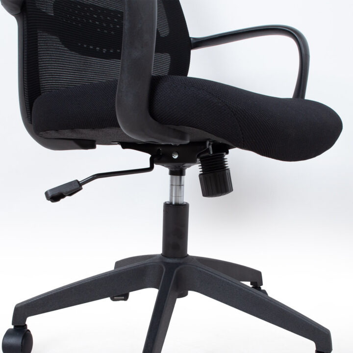 Töötool CIRO 60x61xH96-104cm, must Arvutitoolid ja töötoolid