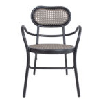 Tool BOLGHERI must 56x62xH83cm, alumiiniumraam, plastikpunutis Aiatoolid ja aiapingid Aiatoolid ja aiapingid