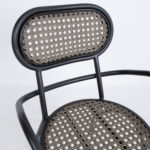 Tool BOLGHERI must 56x62xH83cm, alumiiniumraam, plastikpunutis Aiatoolid ja aiapingid Aiatoolid ja aiapingid