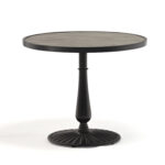Laud BOLGHERI D90xH74cm hall, alumiinium, malm Aialauad Aialauad