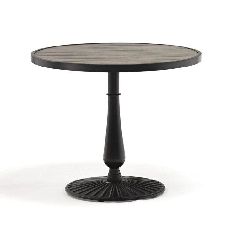 Laud BOLGHERI D90xH74cm hall, alumiinium, malm Aialauad Aialauad