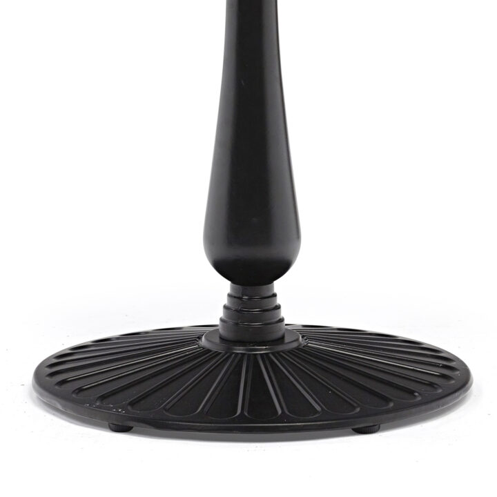 Lauajalg BOLGHERI, must, D56xH73cm, malm Söögilauad ja toolid aeda Garden