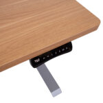 Töölaud ERGO 2-mootoriga 140x70xH61-126cm, tamm Kontorimööbel ERGO