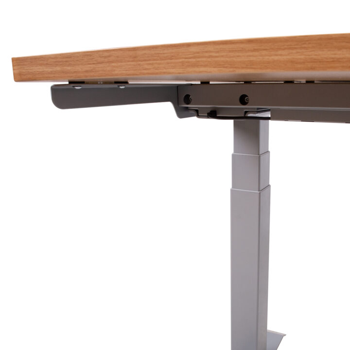 Töölaud ERGO 2-mootoriga 140x70xH61-126cm, tamm Kontorimööbel ERGO