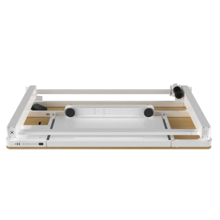 Töölaud ERGO 1-mootoriga 120x60xH72-121cm, valge Kontorimööbel ERGO