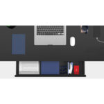 Töölaud ERGO 1-mootoriga 120x60xH72-121cm, must Kontorimööbel ERGO