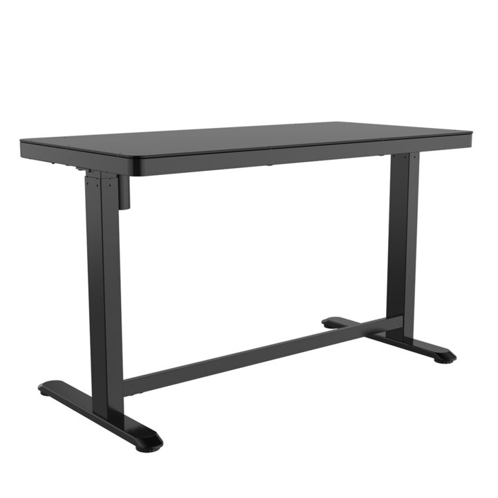 Töölaud ERGO 1-mootoriga 120x60xH72-121cm, must Kontorimööbel ERGO