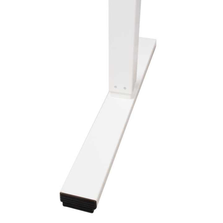 Töölaud ERGO 1-mootoriga 120x60xH73-121cm, tamm/valge Kontorimööbel ERGO