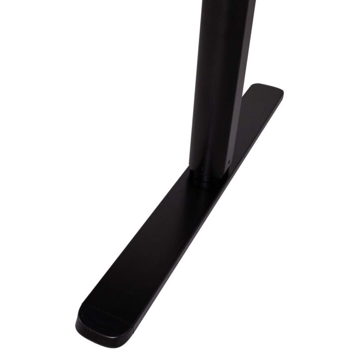 Töölaud ERGO LIGHT 1-mootoriga 120x60xH72,5-117,5cm, must Kontorimööbel ERGO