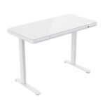 Töölaud ERGO FIT 1-mootoriga 122x62xH73,5-118cm, valge Kontorimööbel